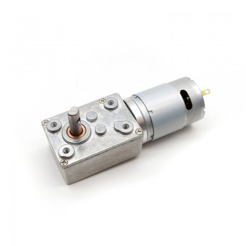 20 szt. 6V/12V Silnik z przekładnią ślimakową DC z magnesami trwałymi, 1,25 W, wał 6 mm, przełożenie 70~2700