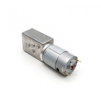 20 szt. 6V/12V Silnik z przekładnią ślimakową DC z magnesami trwałymi, 1,25 W, wał 6 mm, przełożenie 70~2700