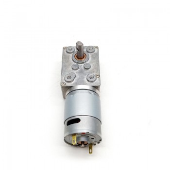 20 szt. 6V/12V Silnik z przekładnią ślimakową DC z magnesami trwałymi, 1,25 W, wał 6 mm, przełożenie 70~2700