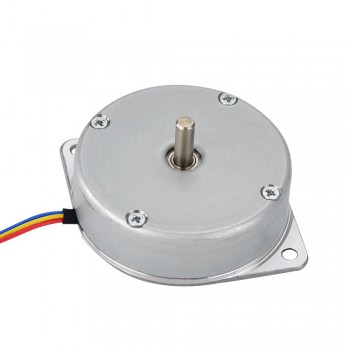 Płaski silnik krokowy okrągły Nema 18 18HR06-1004S 1,8 stopnia 9 Ncm 1A Φ46x16mm 4 przewody