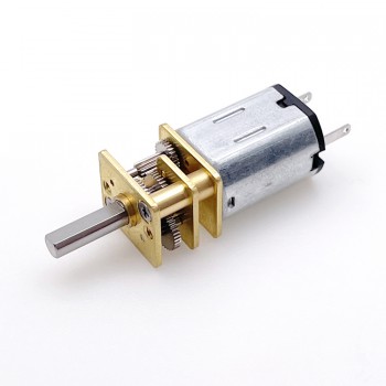 20 szt. Motoreduktor szczotkowy DC z magnesami trwałymi GM12-N20VA, 2,4V/5V, z przekładnią walcową o przełożeniu 10–1000:1