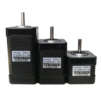 Silnik BLDC 24 V DC OSP001474 3-fazowy silnik BLDC 6,3 Ncm/12,5 Ncm/18,8 Ncm 4000 obr./min