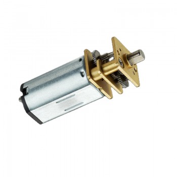 20 szt. Motoreduktor szczotkowy DC z magnesami trwałymi GM12-N30VA 6V/12V, z przekładnią walcową o przełożeniu 10–1000:1