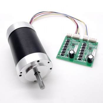 10 szt. Silnik BLDC 12V/24V TEC56100 400g.cm 3050 obr./min 12,5W Wał 8mm