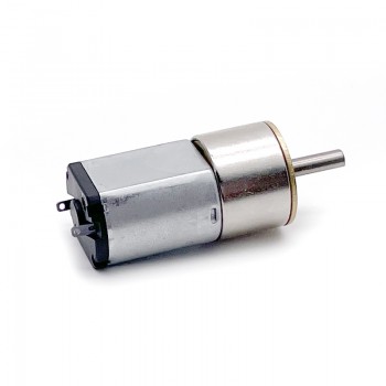 20 szt. Motoreduktor szczotkowy DC z magnesami trwałymi GM16-030PA Φ15,5mm 6V/12V, z przekładnią walcową o przełożeniu 18–336:1