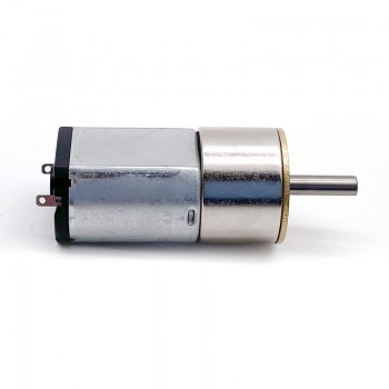 20 szt. Motoreduktor szczotkowy DC z magnesami trwałymi GM16-030PA Φ15,5mm 6V/12V, z przekładnią walcową o przełożeniu 18–336:1