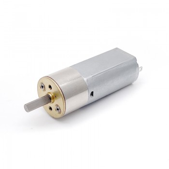 20 szt. Motoreduktor szczotkowy DC z magnesami trwałymi GM16-050SH Φ15,5mm 6V/12V z przekładnią walcową o przełożeniu 18–336:1