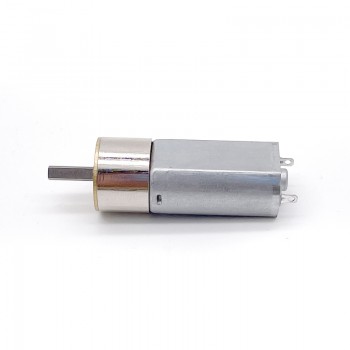 20 szt. Motoreduktor szczotkowy DC z magnesami trwałymi GM16-050SH Φ15,5mm 6V/12V z przekładnią walcową o przełożeniu 18–336:1
