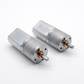 20 szt. Motoreduktor szczotkowy DC z magnesami trwałymi GM20-130SH Φ20mm 6V/12V z przekładnią walcową o przełożeniu 29–488:1