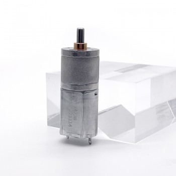 20 szt. Motoreduktor szczotkowy DC z magnesami trwałymi GM20-130SH Φ20mm 6V/12V z przekładnią walcową o przełożeniu 29–488:1