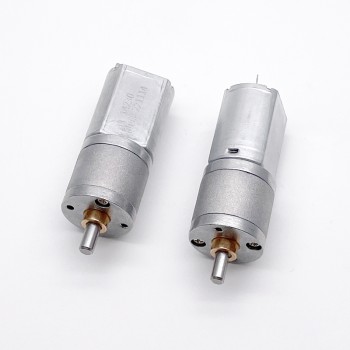 20 szt. Motoreduktor szczotkowy DC z magnesami trwałymi GM20-130SH Φ20mm 6V/12V z przekładnią walcową o przełożeniu 29–488:1