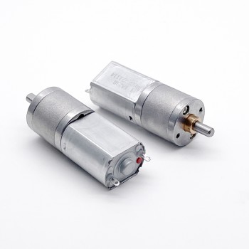 20 szt. Motoreduktor szczotkowy DC z magnesami trwałymi GM20-130SH Φ20mm 6V/12V z przekładnią walcową o przełożeniu 29–488:1