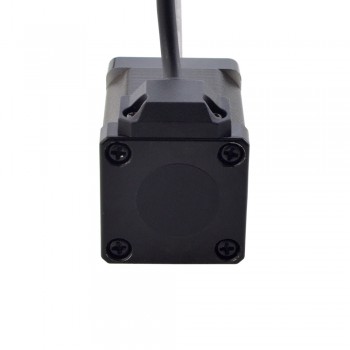 Silnik krokowy liniowy NEMA 14 z zewnętrzną śrubą kulową 14E19S1504BAM5-150RS skok na obrót 2mm skok 150mm