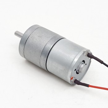 20 szt. Motoreduktor szczotkowy DC z magnesami trwałymi GM25-320SH Φ25mm 6V/12V z przekładnią walcową o przełożeniu 4–499:1