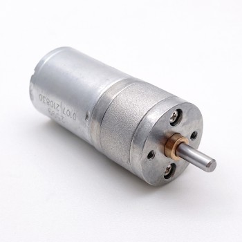 20 szt. Motoreduktor szczotkowy DC z magnesami trwałymi GM25-370CA Φ24,4mm 6V/12V z przekładnią walcową