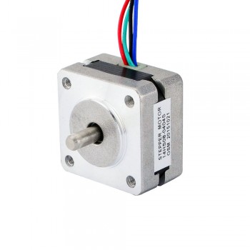 Silnik krokowy Nema 14 14HS08-0404S 10 V 1,8 stopnia 5 Ncm 4 przewody