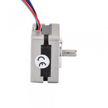 Silnik krokowy Nema 14 14HS08-0404S 10 V 1,8 stopnia 5 Ncm 4 przewody