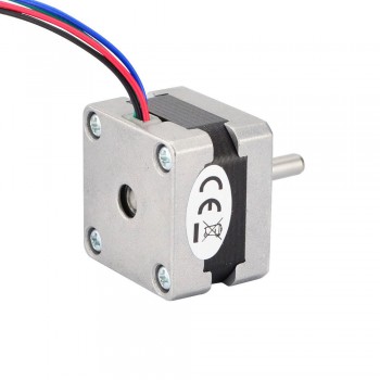 Silnik krokowy Nema 14 14HS10-0404S 12V 1,8 stopnia 14Ncm 4 przewody