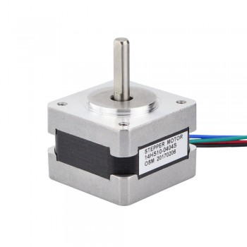 Silnik krokowy Nema 14 14HS10-0404S 12V 1,8 stopnia 14Ncm 4 przewody