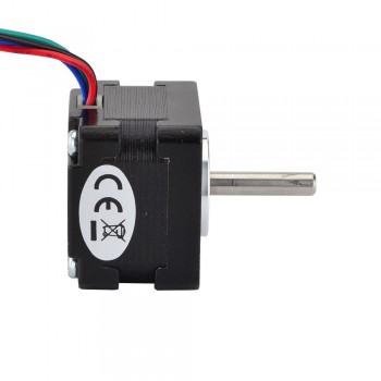 Silnik krokowy Nema 14 14HS11-1004S 3,5 V 3,5 V 1,8 stopnia 12,5 Ncm 4 przewody