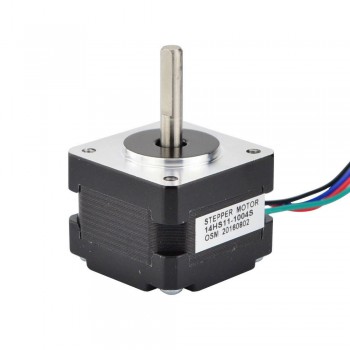 Silnik krokowy Nema 14 14HS11-1004S 3,5 V 3,5 V 1,8 stopnia 12,5 Ncm 4 przewody