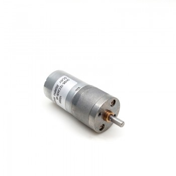 20 szt. Motoreduktor szczotkowy DC z magnesami trwałymi GM25-TEC2430 Φ25mm 12V/24V z przekładnią walcową o przełożeniu 4–499:1