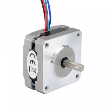 Silnik krokowy Nema 16 16HS08-0604S 3,96 V 1,8 stopnia 8,7 Ncm 4 przewody