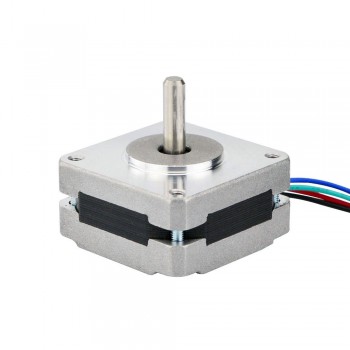 Silnik krokowy Nema 16 16HS08-0604S 3,96 V 1,8 stopnia 8,7 Ncm 4 przewody