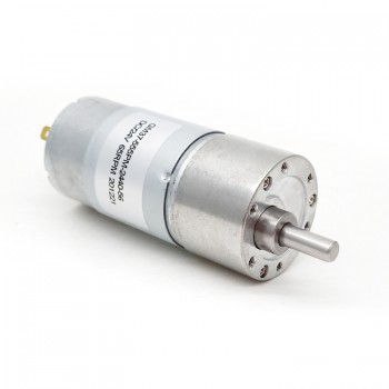 20 szt. Motoreduktor szczotkowy DC z magnesami trwałymi GM37-555 Φ37mm 12V/24V z przekładnią walcową o przełożeniu 6–810:1