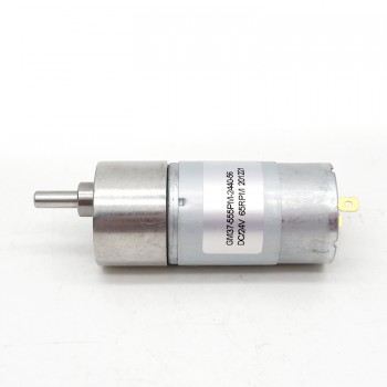 20 szt. Motoreduktor szczotkowy DC z magnesami trwałymi GM37-555 Φ37mm 12V/24V z przekładnią walcową o przełożeniu 6–810:1