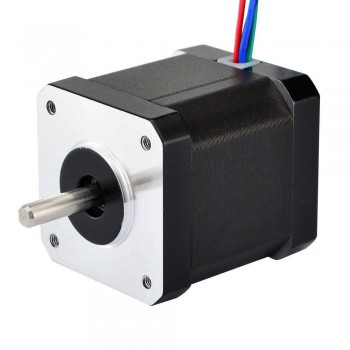 Silnik krokowy Nema 17 17HM19-1684S 2,8 V 0,9 stopnia 44 Ncm 4 przewody