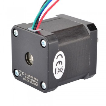 Silnik krokowy Nema 17 17HM19-1684S 2,8 V 0,9 stopnia 44 Ncm 4 przewody