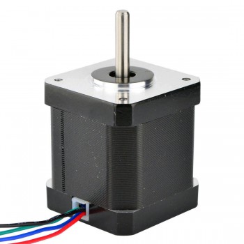 Silnik krokowy Nema 17 17HM19-2004S 0,9 stopnia 46 Ncm 2 A 2,8 V 4 przewody
