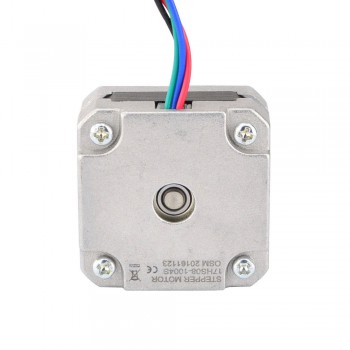 Silnik krokowy Nema 17 17HS08-1004S 3,5 V 1,8 stopnia 13 Ncm 4 przewody