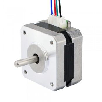 Silnik krokowy Nema 17 17HS10-0704S 2,9 V 1,8 stopnia 18 Ncm 4 przewody
