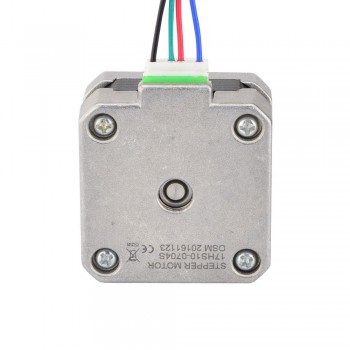 Silnik krokowy Nema 17 17HS10-0704S 2,9 V 1,8 stopnia 18 Ncm 4 przewody