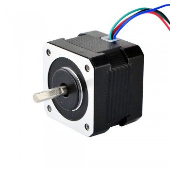 Silnik krokowy Nema 17 17HS13-0404S 12V 1,8 stopnia 26Ncm 4 przewody