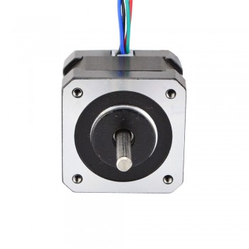 Silnik krokowy Nema 17 17HS13-0404S 12V 1,8 stopnia 26Ncm 4 przewody
