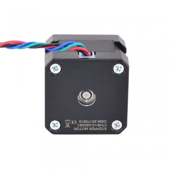 Silnik krokowy Nema 17 17HS13-0404S1 12V 1,8 stopnia 26Ncm 4 przewody