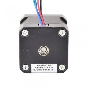 Silnik krokowy Nema 17 17HS15-0854S 5,4 V 1,8 stopnia 36 Ncm 4 przewody