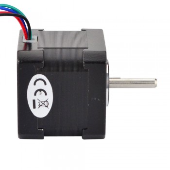 Silnik krokowy Nema 17 17HS15-0854S 5,4 V 1,8 stopnia 36 Ncm 4 przewody