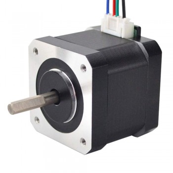 Silnik krokowy Nema 17 17HS15-1504S-X1 45Ncm 12V 1,5A 4 przewody z kablem 1m i złączem