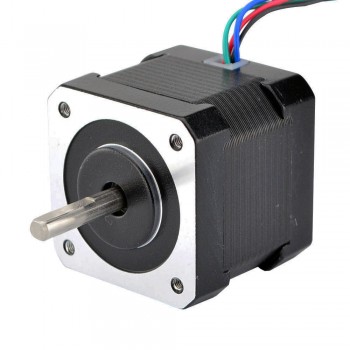 Silnik krokowy Nema 17 17HS16-0284S 15,7 V 1,8 stopnia 36 Ncm 4 przewody