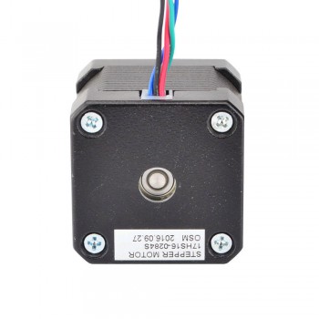 Silnik krokowy Nema 17 17HS16-0284S 15,7 V 1,8 stopnia 36 Ncm 4 przewody