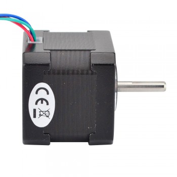 Silnik krokowy Nema 17 17HS16-0284S 15,7 V 1,8 stopnia 36 Ncm 4 przewody