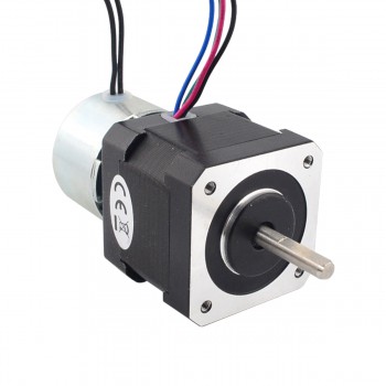 Silnik krokowy Nema 17 17HS16-2004D-B025 0,45 Nm z momentem tarcia hamulca 0,25 Nm