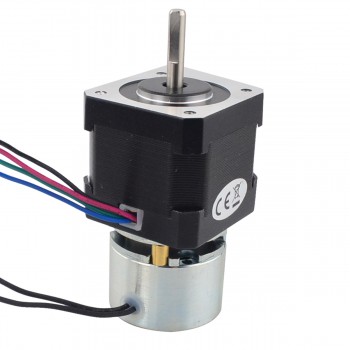 Silnik krokowy Nema 17 17HS16-2004D-B025 0,45 Nm z momentem tarcia hamulca 0,25 Nm