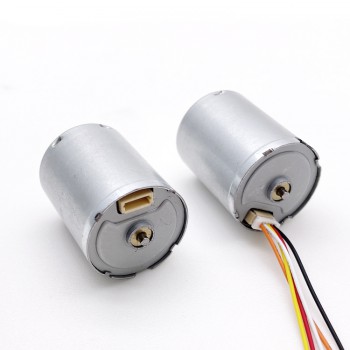 20 szt. Silnik bezszczotkowy BLDC 12V/24V Φ22,4 mm TEC2430 4500 obr./min 3W 0,05 kg/cm wał 2 mm