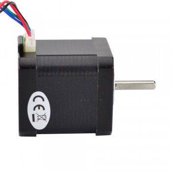 Silnik krokowy Nema 17 17HS19-1684S1 2,8 V 1,8 stopnia 45 Ncm 4 przewody