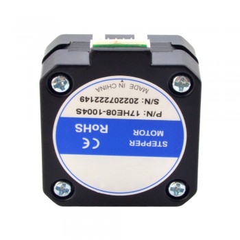 Silnik krokowy Nema 17 serii E 17HE08-1004S 1,8 stopnia 17 Ncm 4 przewody